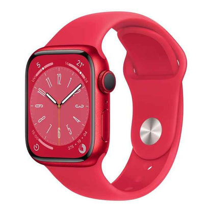 Red Smartwatch – Advanced Health & Fitness Tracker
